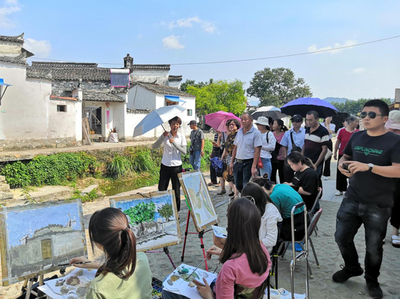 查济 黄田两景区农家乐相互交流学习 共同创新发展