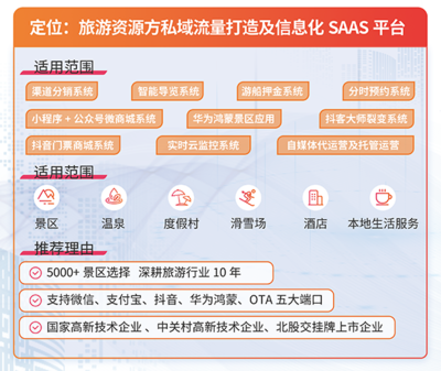 旅游景区智慧票务系统弥补传统景区管理漏洞和经营问题