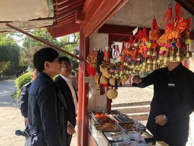 蓬莱阁景区开展三产诚信经营检查